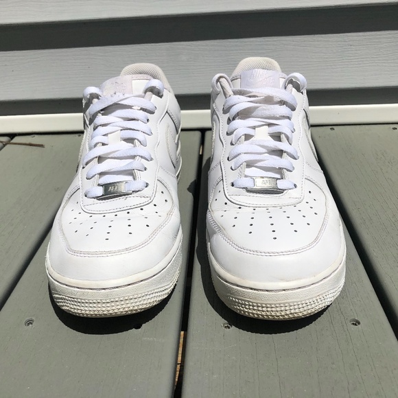 air force 1 white mens size 10